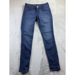 Bleulab REVERSIBLE Detour Legging Blue‎ Jean/Blue Paisley Skinny Jeans Size 25